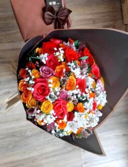 Roses Red, Orange, Yellow, Pink, White