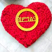 red roses shape of heart 1